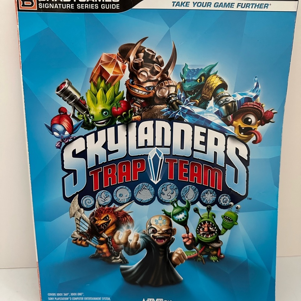 Skylanders Trap Team Signature Series Guide - Blue